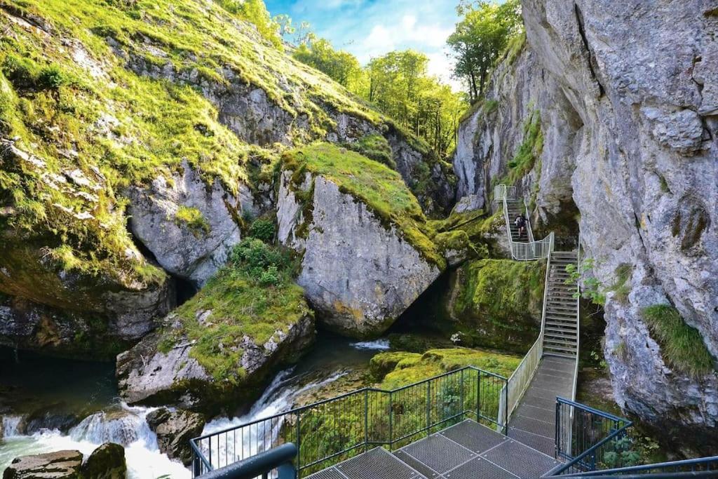 Maison Renovee Au Coeur Du Haut-Jura Entre-Deux-Monts Exterior foto